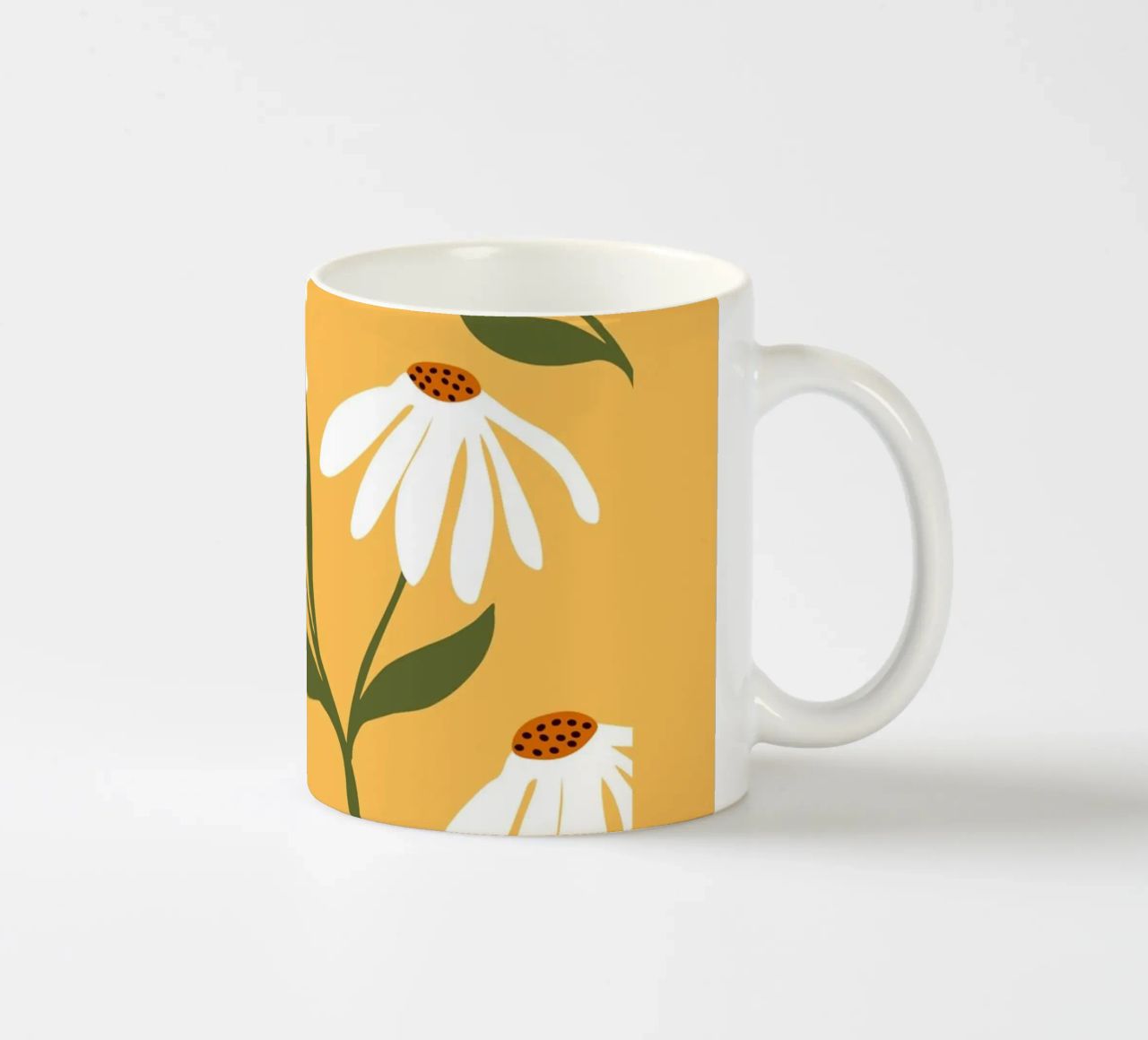 Daisy Art - Design botanico retrò tazza in ceramica da Whole©