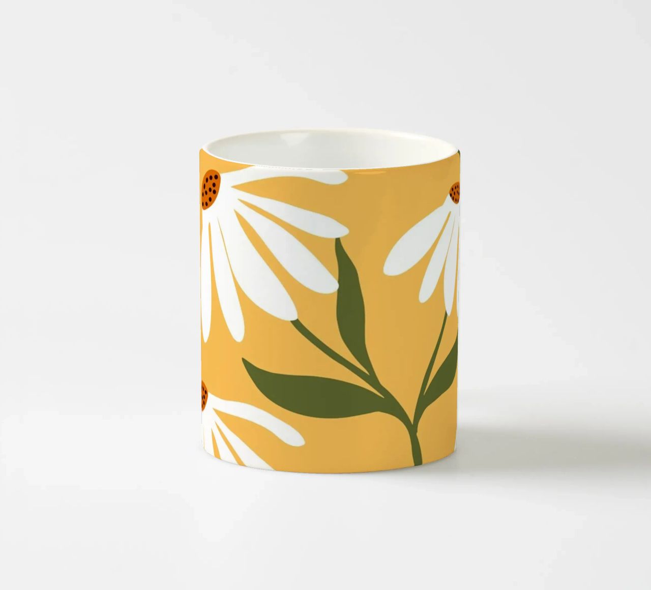 Daisy Art - Design botanico retrò tazza in ceramica da Whole©