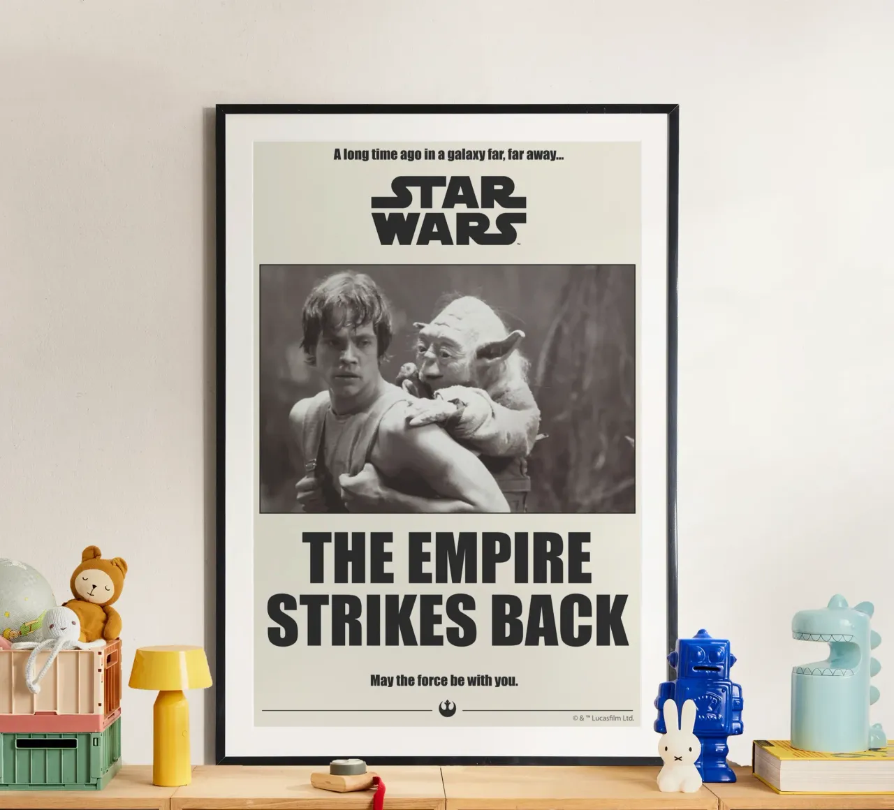 The Empire strikes back poster by Star Wars