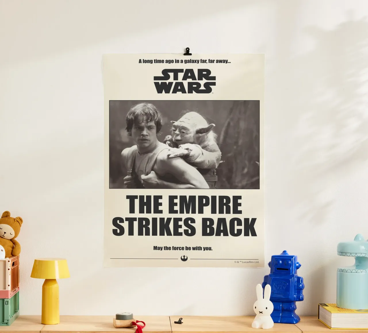 The Empire strikes back poster by Star Wars