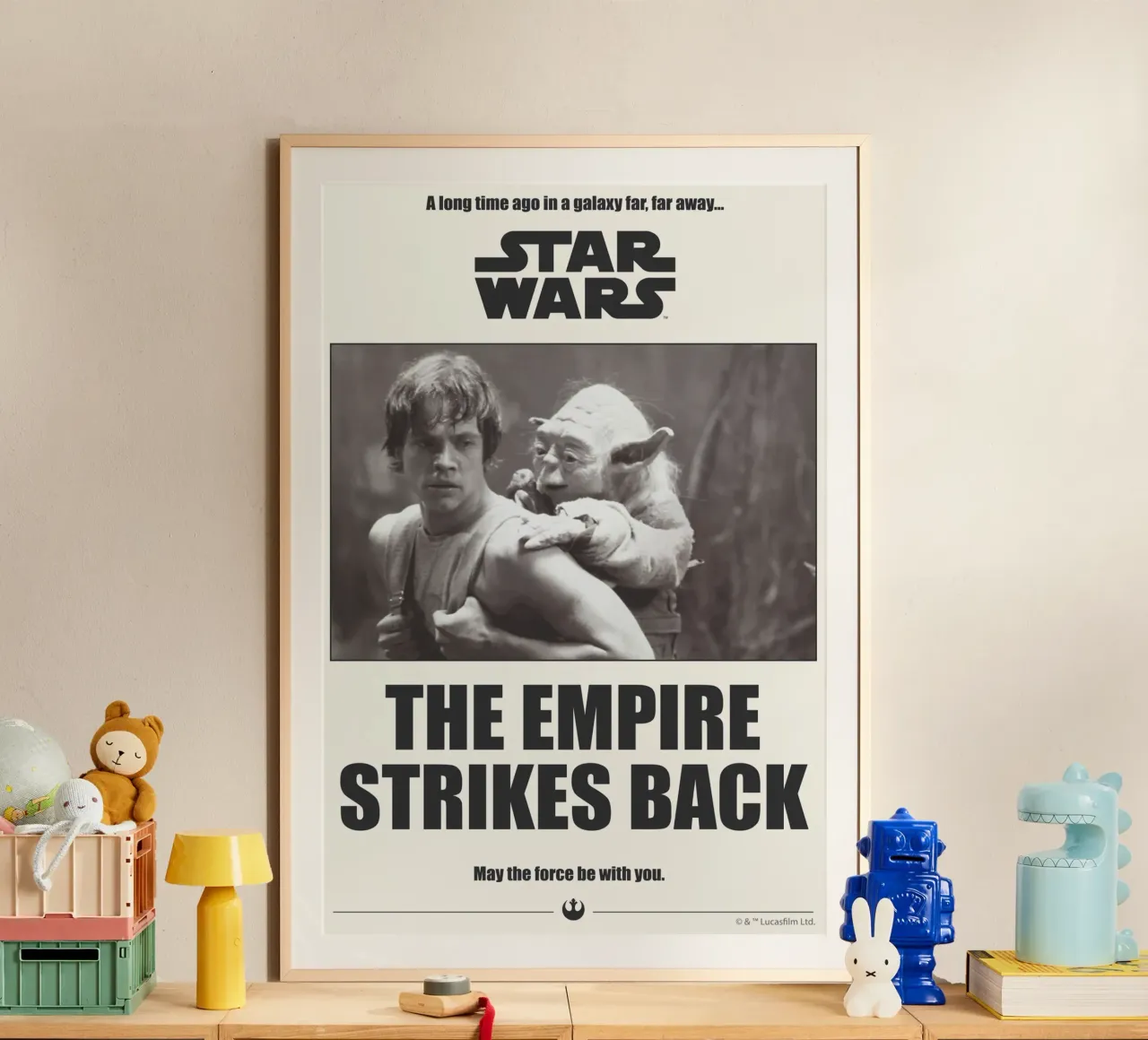 The Empire strikes back poster by Star Wars