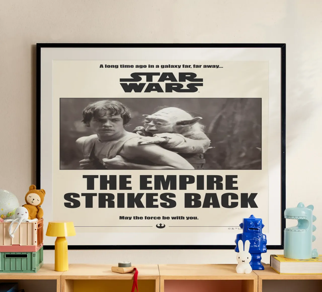 The Empire strikes back poster by Star Wars