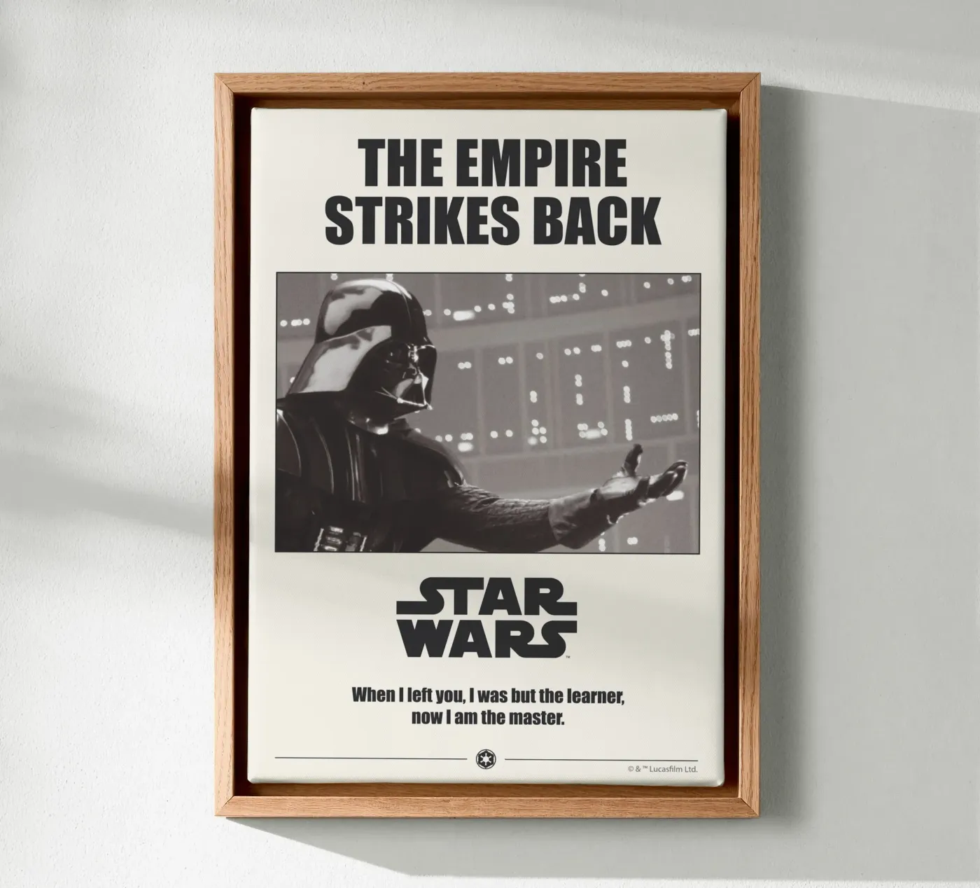 The empire strikes back II tela da Star Wars