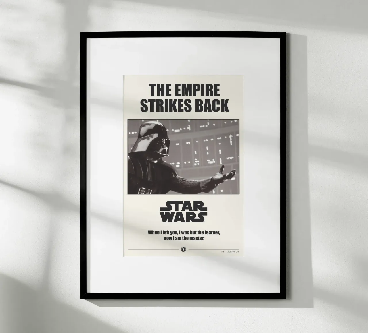 The empire strikes back II poster by Star Wars