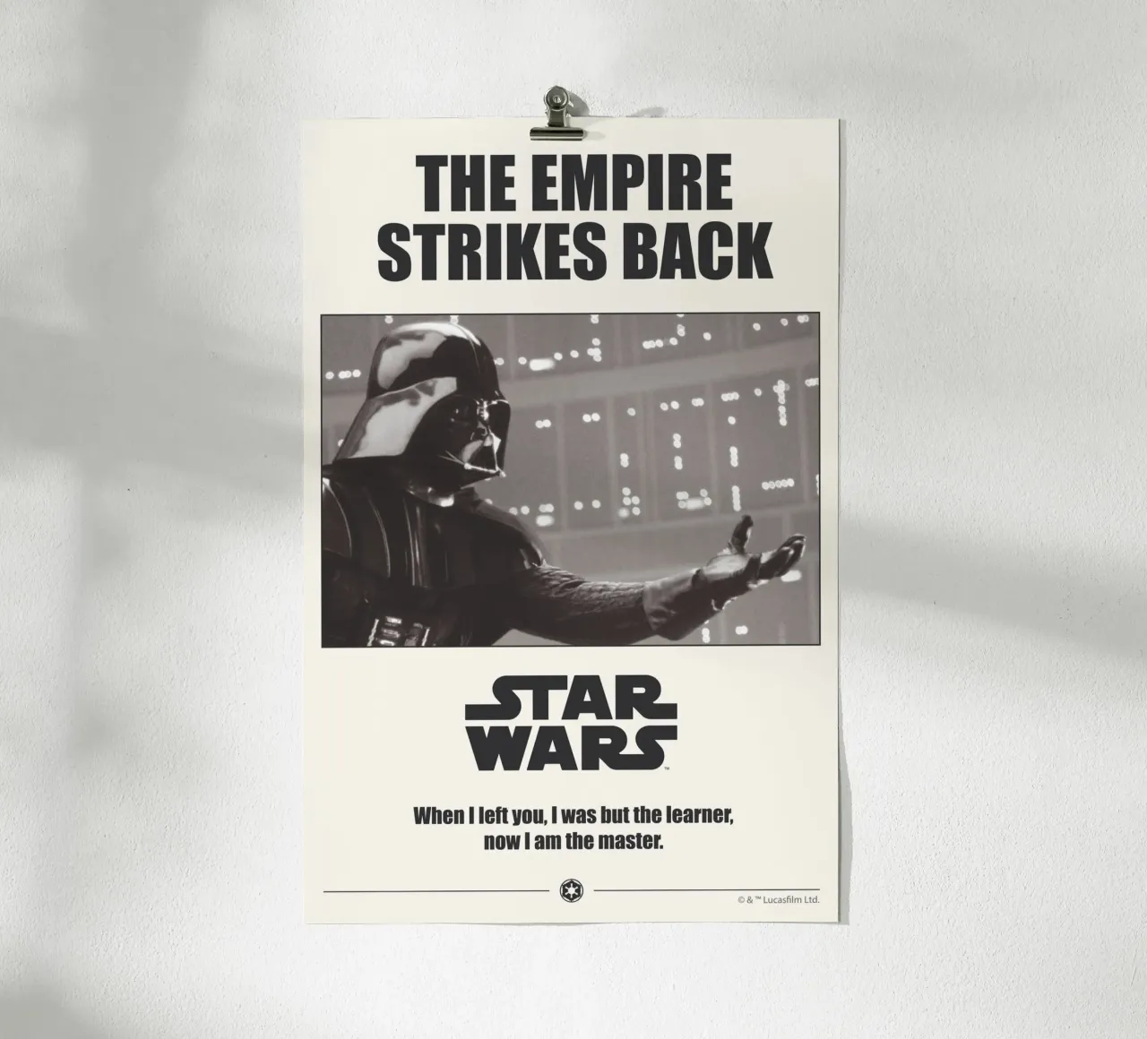 The empire strikes back II poster by Star Wars