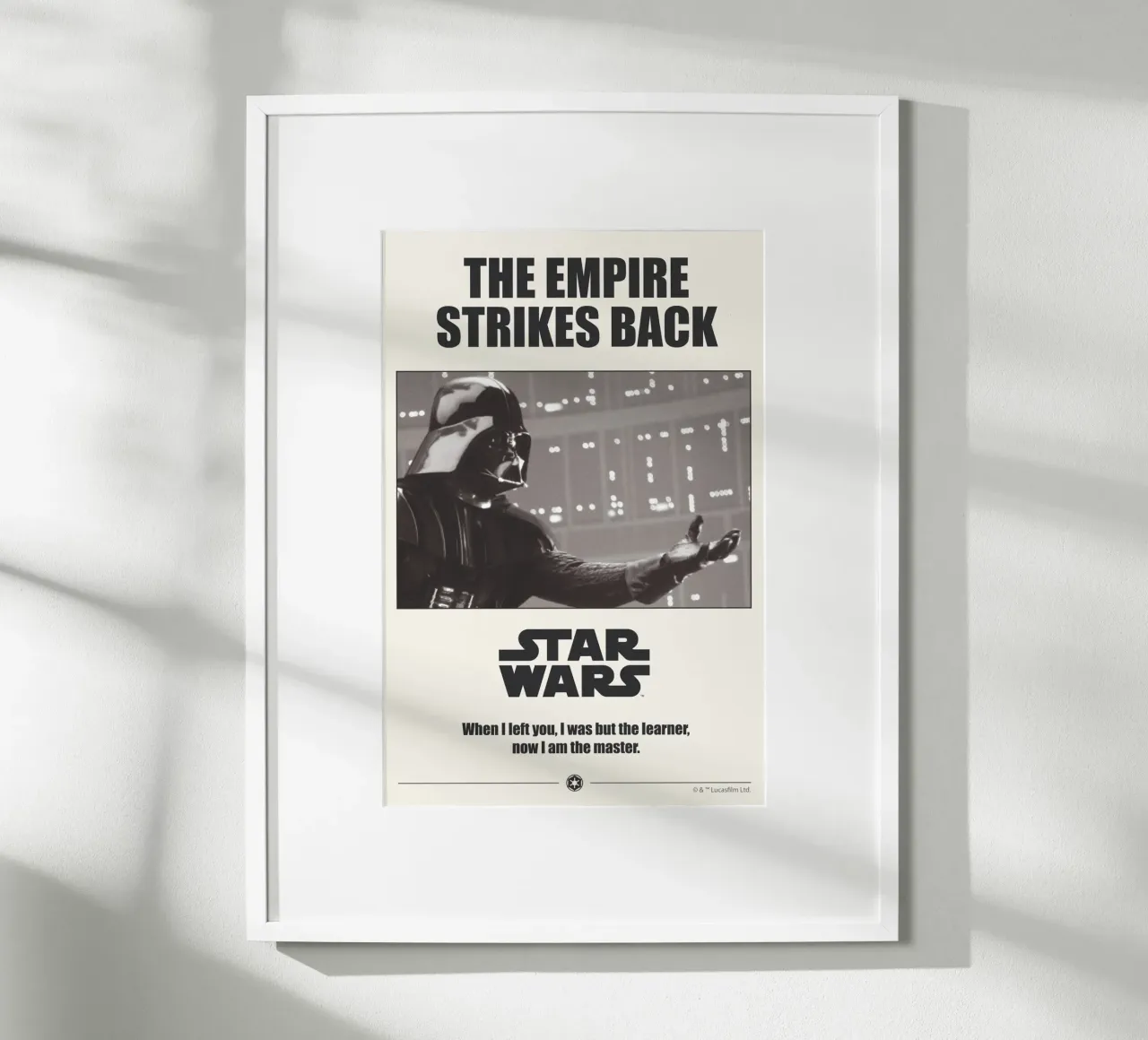 The empire strikes back II poster by Star Wars
