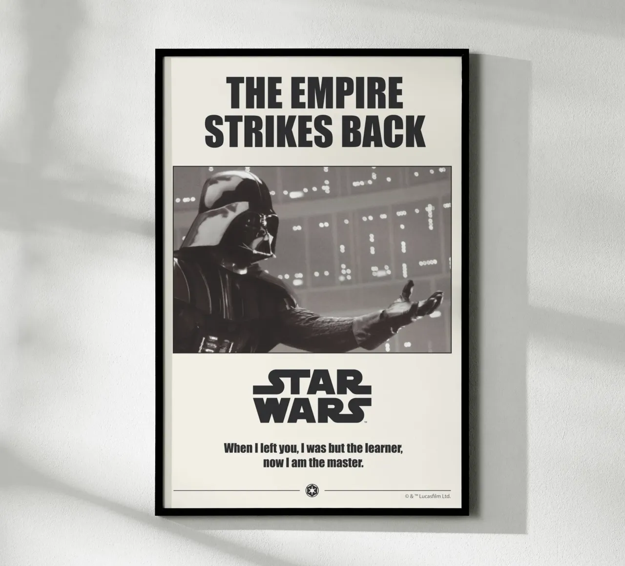 The empire strikes back II poster by Star Wars