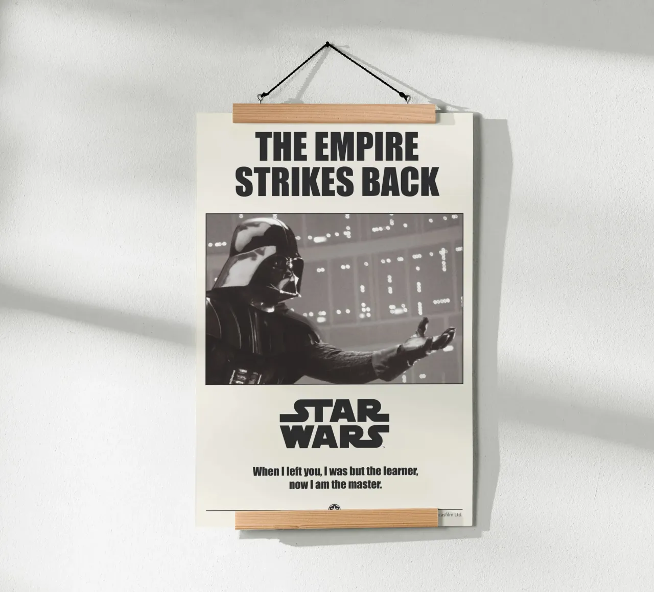 The empire strikes back II poster by Star Wars