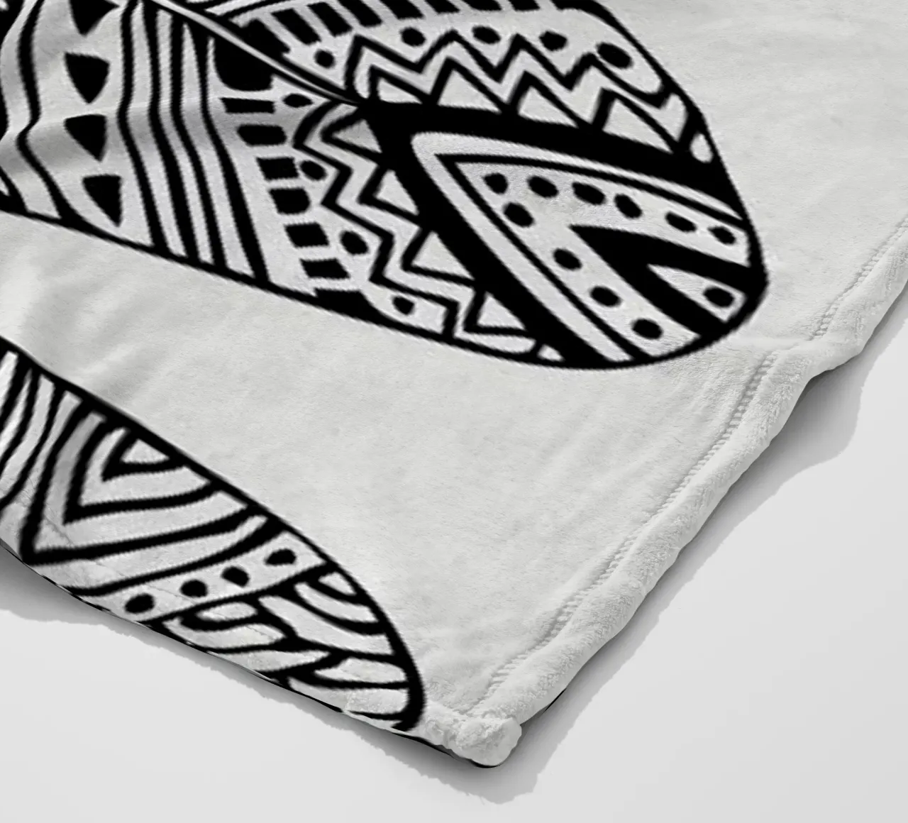 Feathers Of My Life coperta in pile da Pom Graphic Design