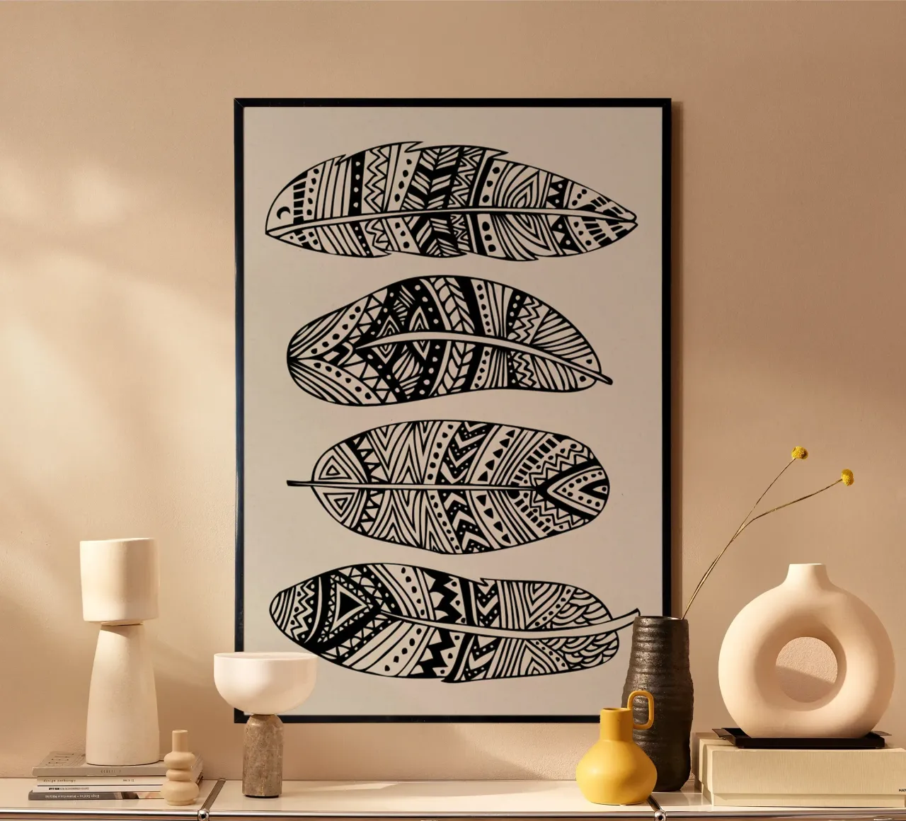 Feathers Of My Life carta hahnemühle da Pom Graphic Design