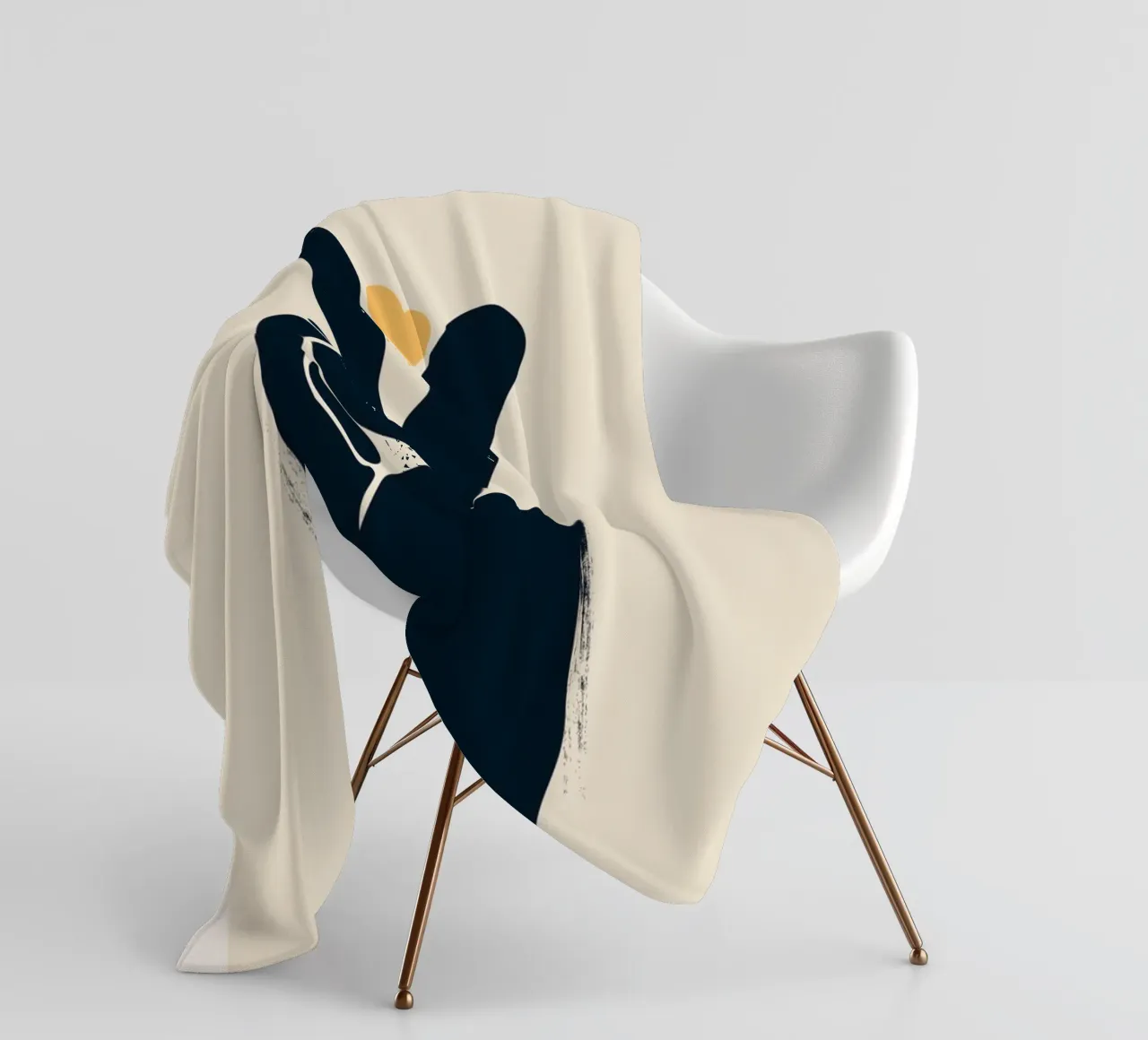 Design della mano della pace coperta in pile da Whole©