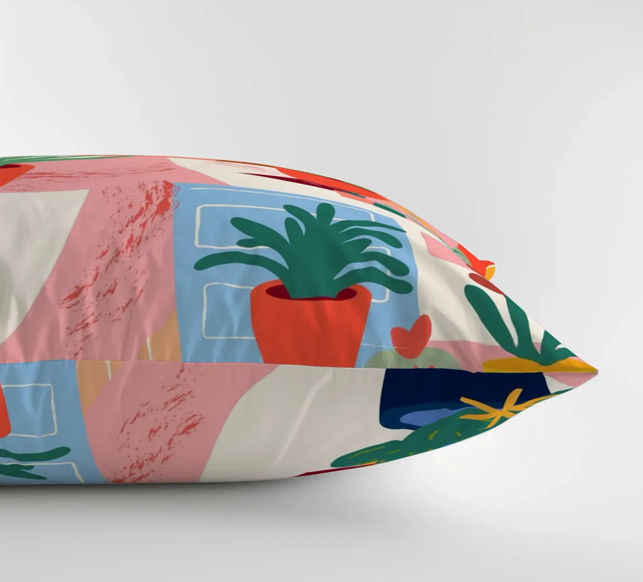 Un'oasi di piante colorate cuscino da Whole©