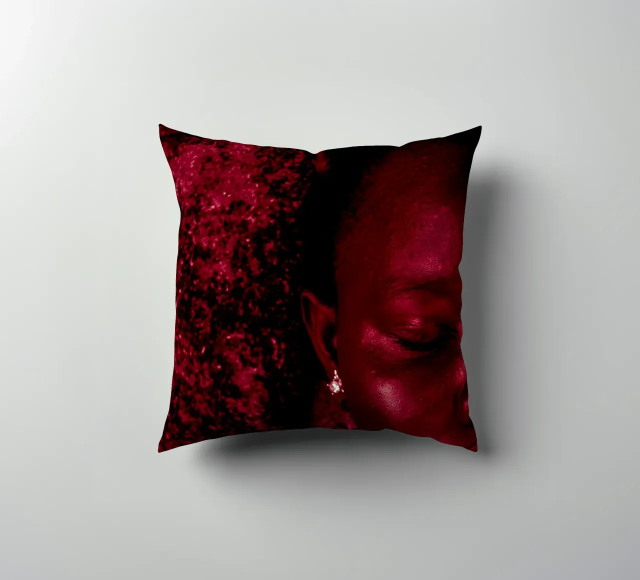 Afro Pink cuscino da Mathudace Créas