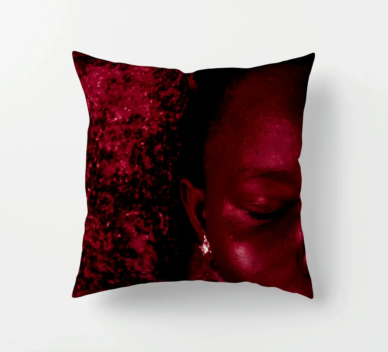 Afro Pink cuscino da Mathudace Créas