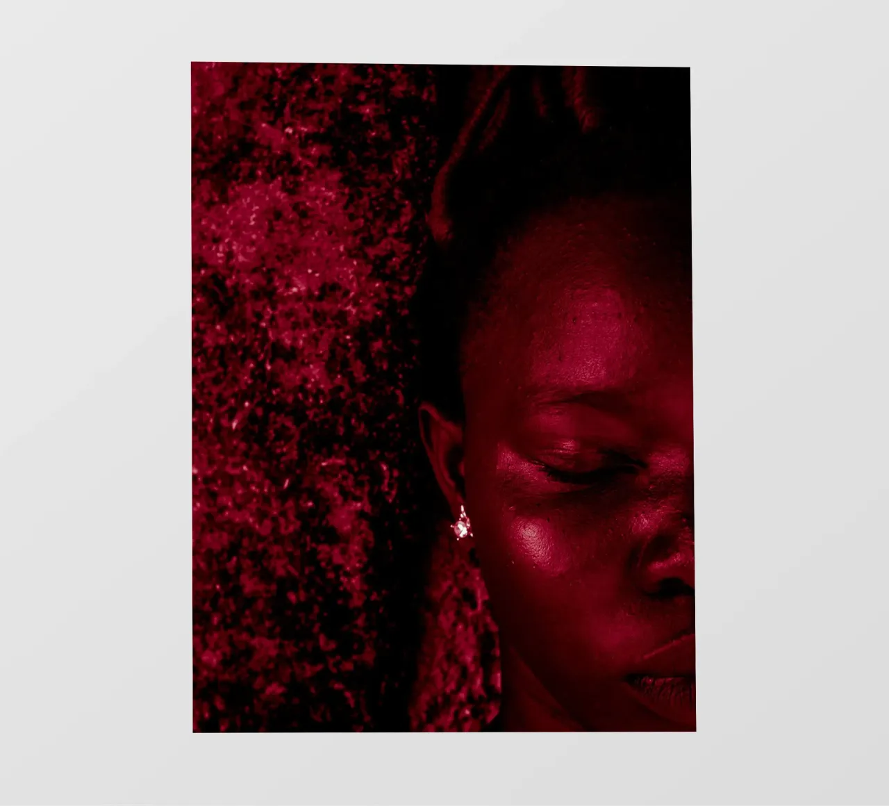 Afro Pink pellicola backlit da Mathudace Créas