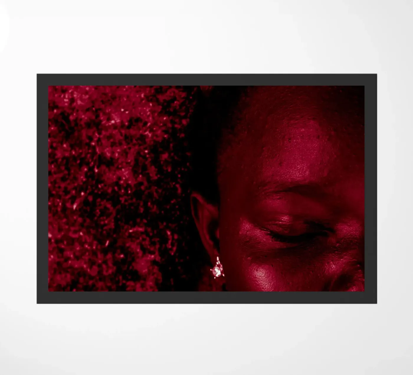 Afro Pink deurmat van Mathudace Créas