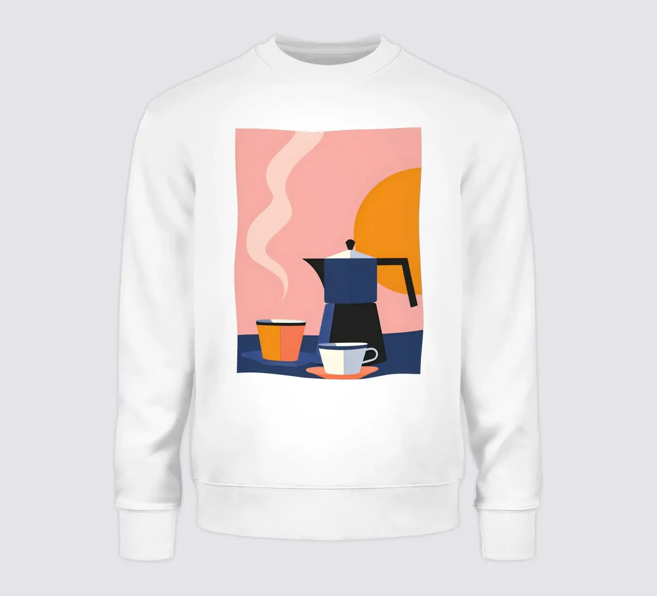 Espresso mattutino d'arte felpa da Whole©