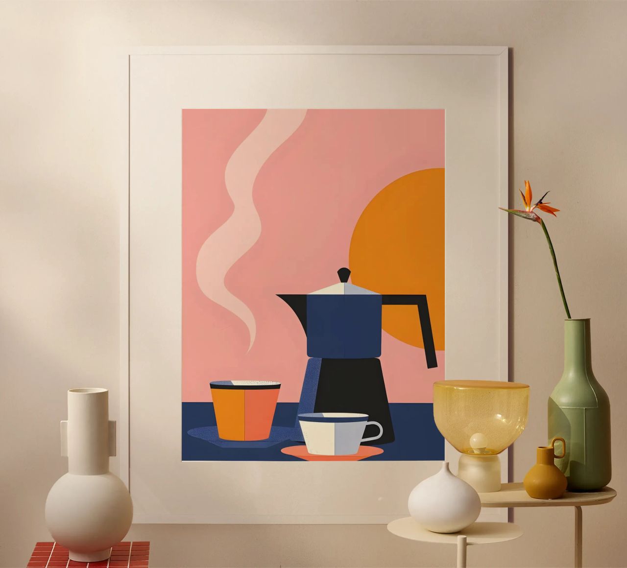 Espresso morning art poster by Whole©