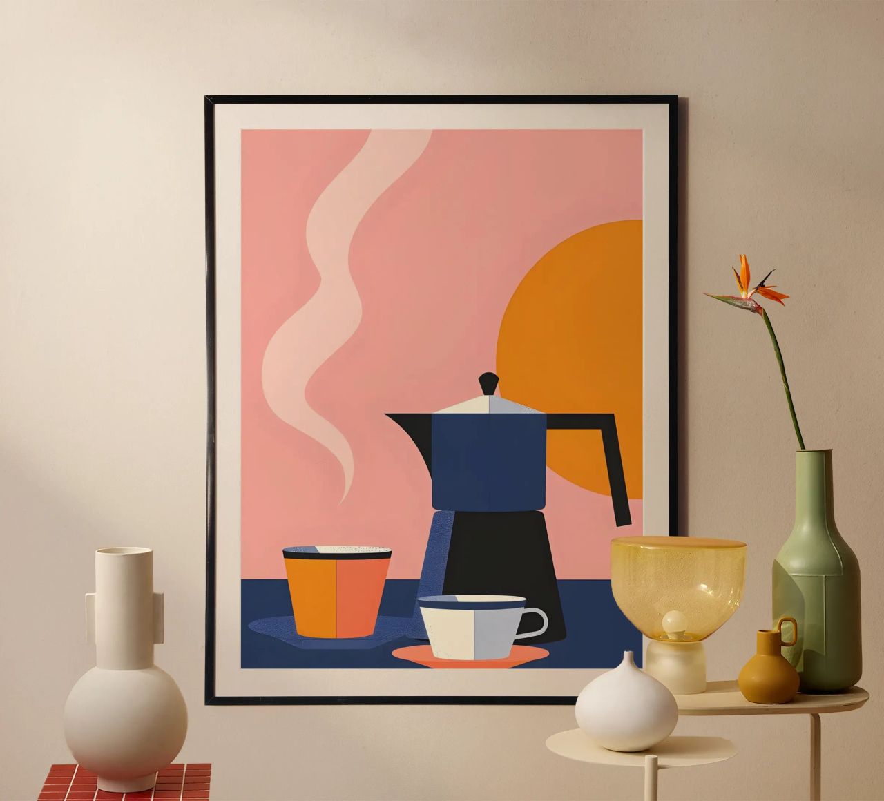 Espresso morning art poster by Whole©