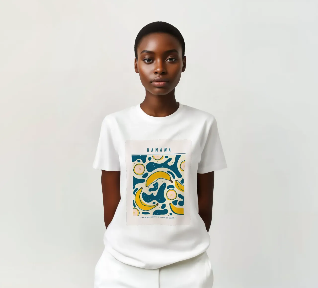 Banana Pop Art Design t-shirt da Whole©