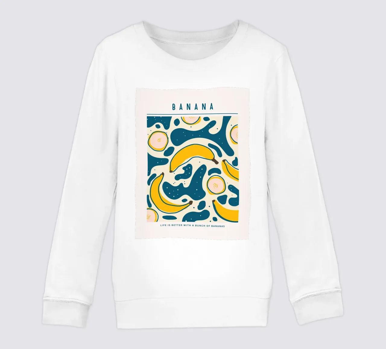 Banana Pop Art Design felpa bambino da Whole©