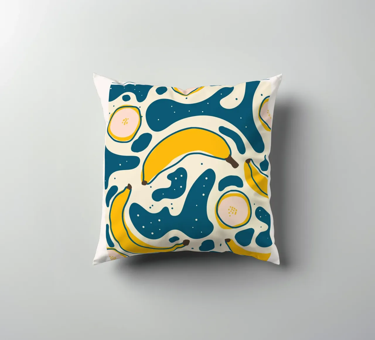 Banana Pop Art Design cuscino da Whole©