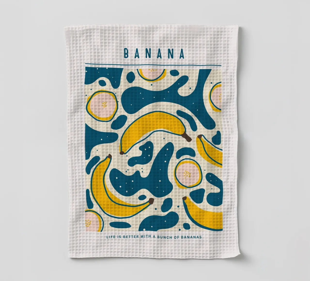Banana Pop Art Design canovaccio da cucina da Whole©