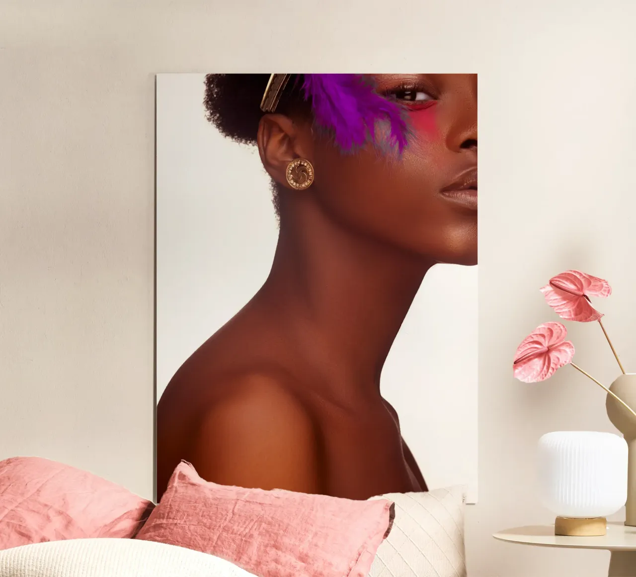 Afro Beads poster da Mathudace Créas