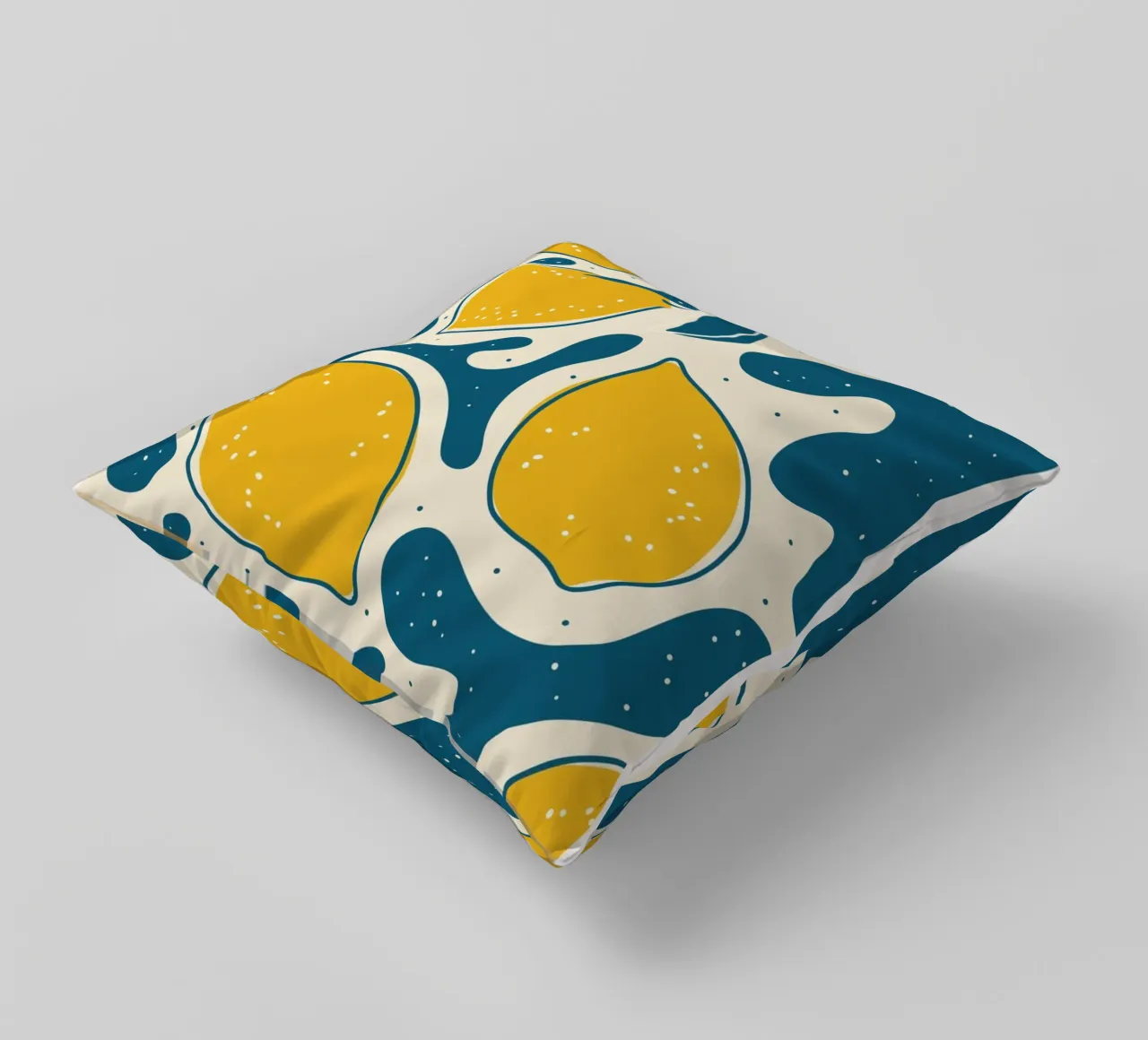Design retrò degli agrumi cuscino da Whole©