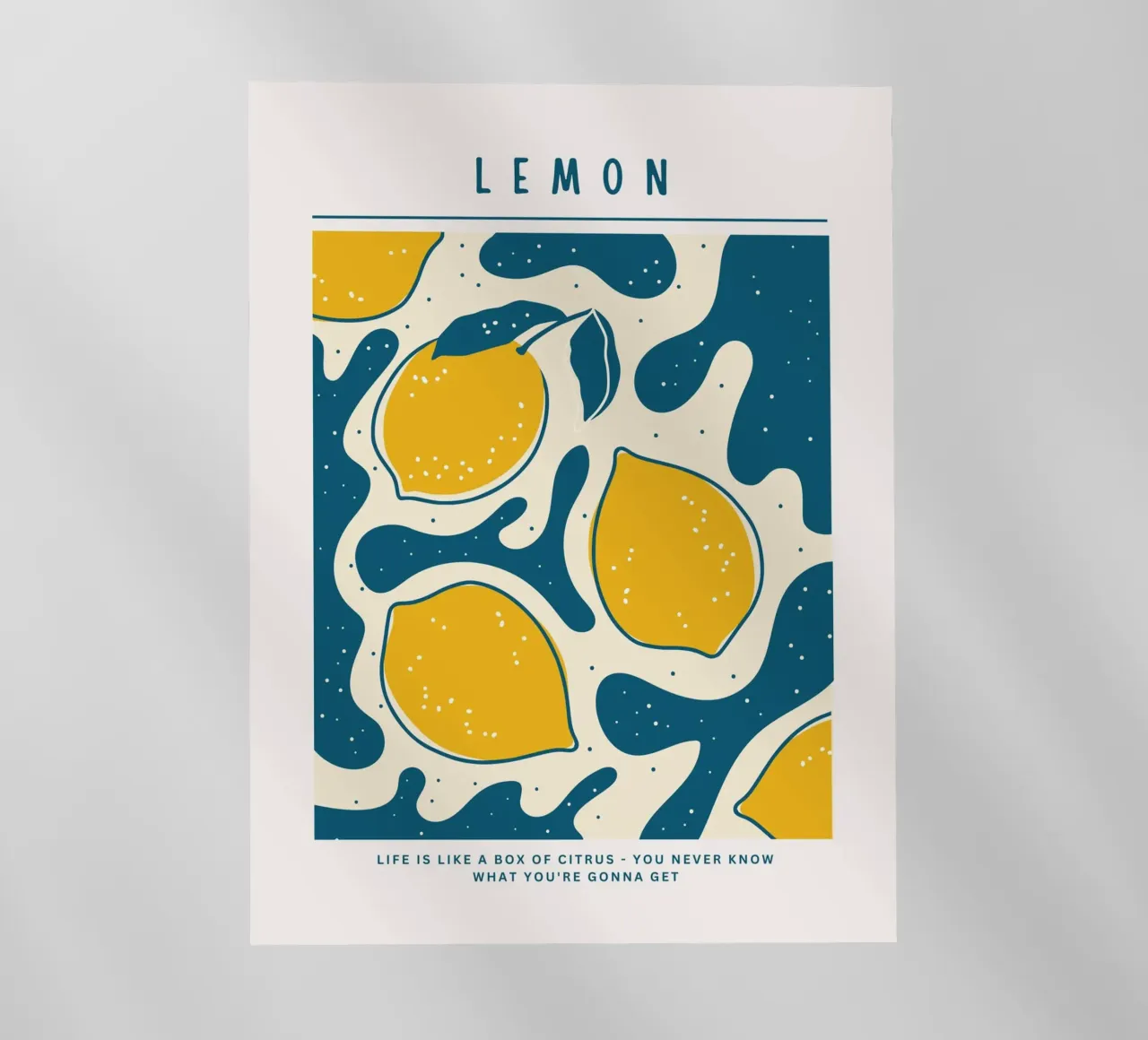 Design retrò degli agrumi pellicola backlit da Whole©