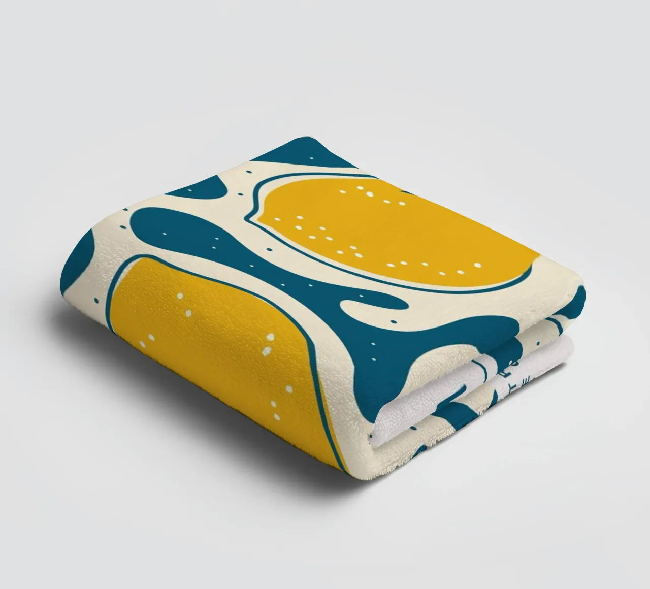 Design retrò degli agrumi asciugamano da bagno da Whole©
