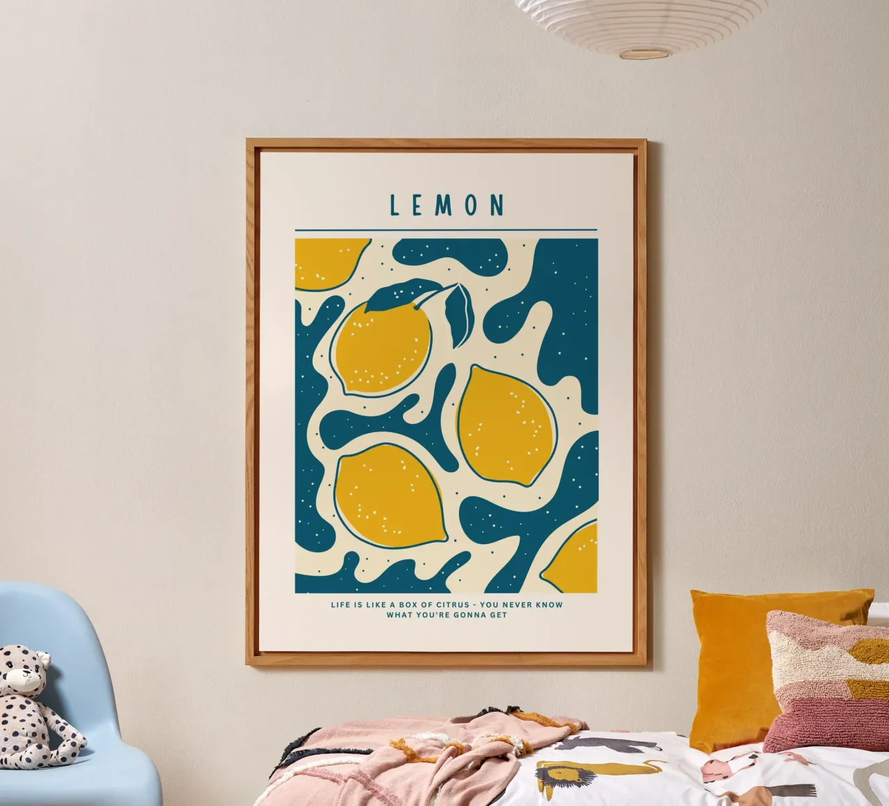 Design retrò degli agrumi alluminio dibond da Whole©