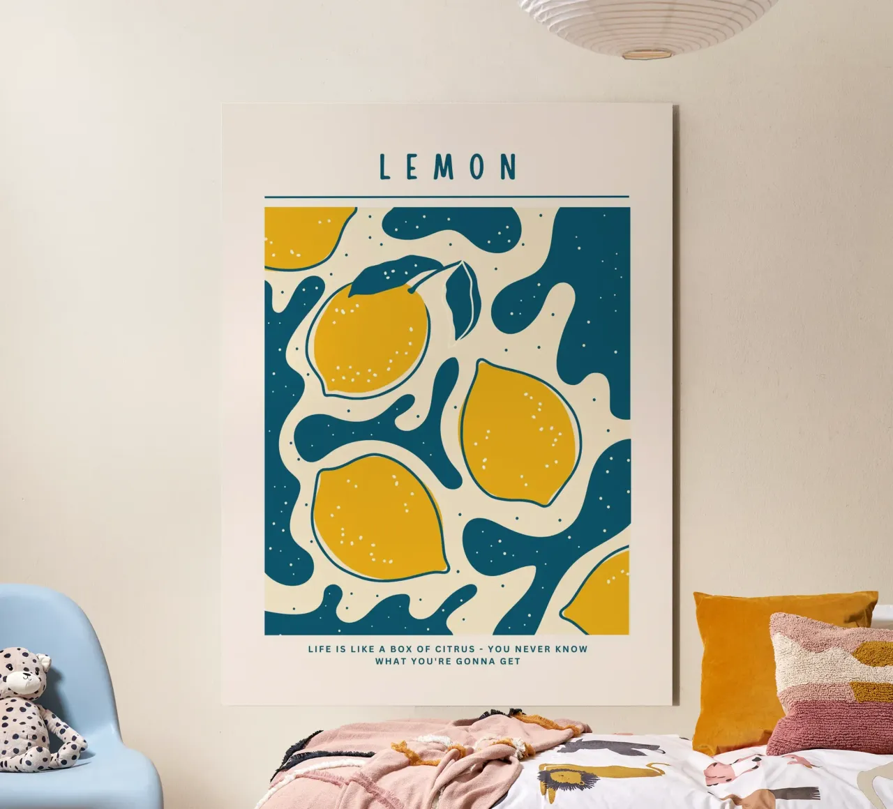 Design retrò degli agrumi alluminio dibond da Whole©