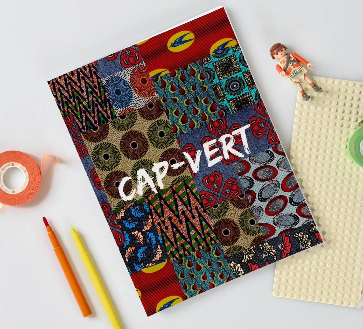 Cap-Vert notebook by Mathudace Créas