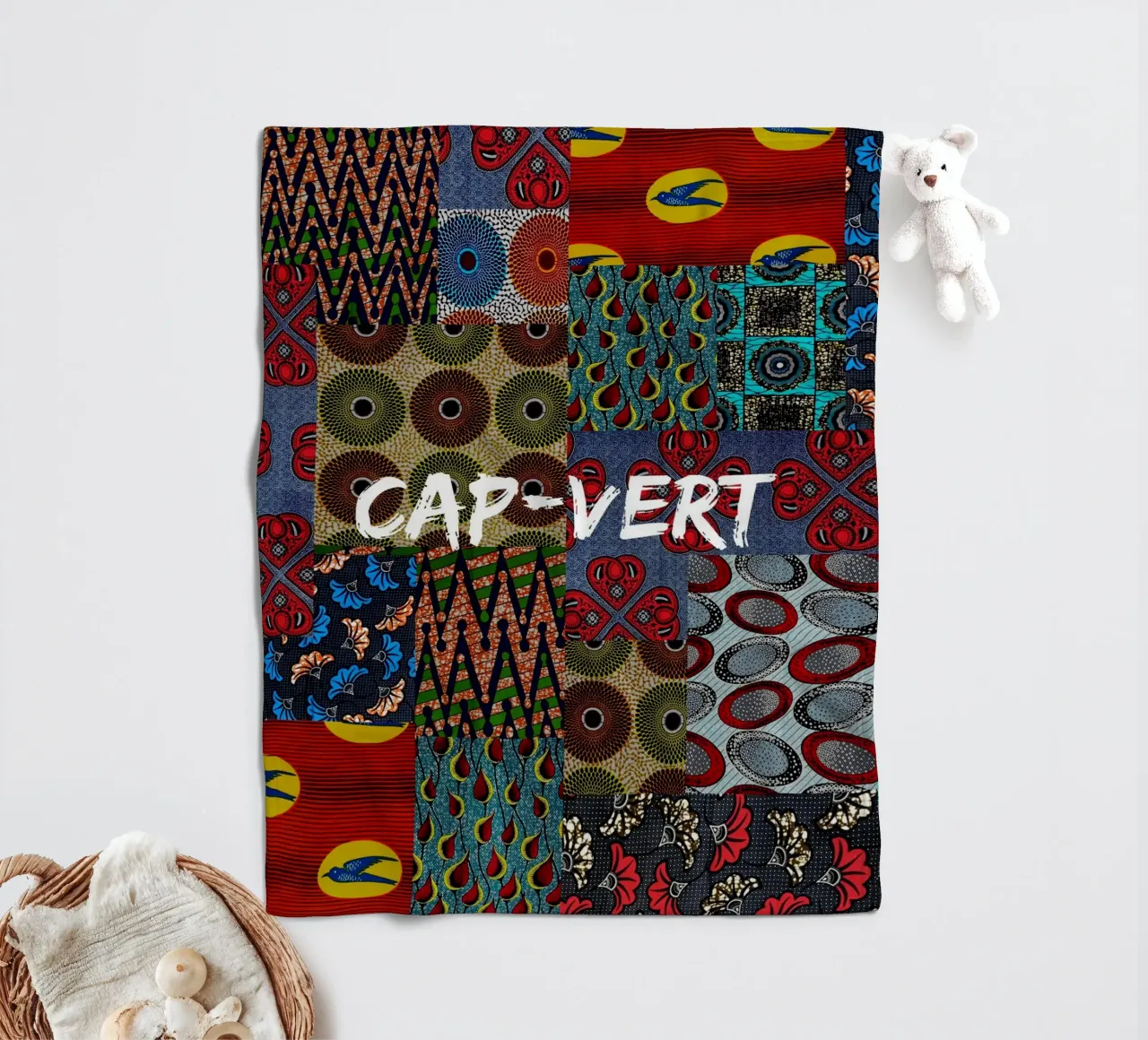 Cap-Vert fleece blanket by Mathudace Créas