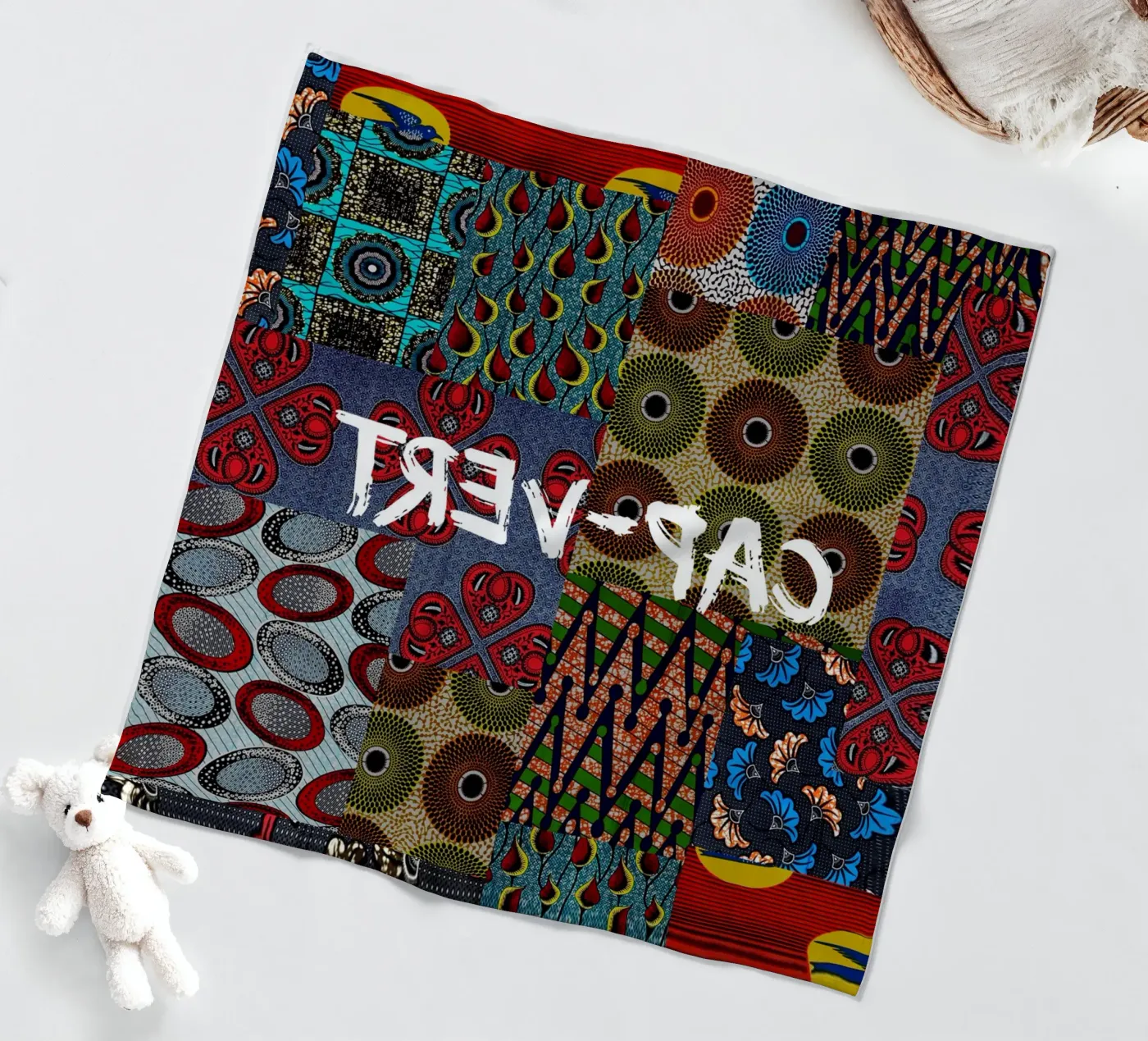 Cap-Vert fleecedeken van Mathudace Créas