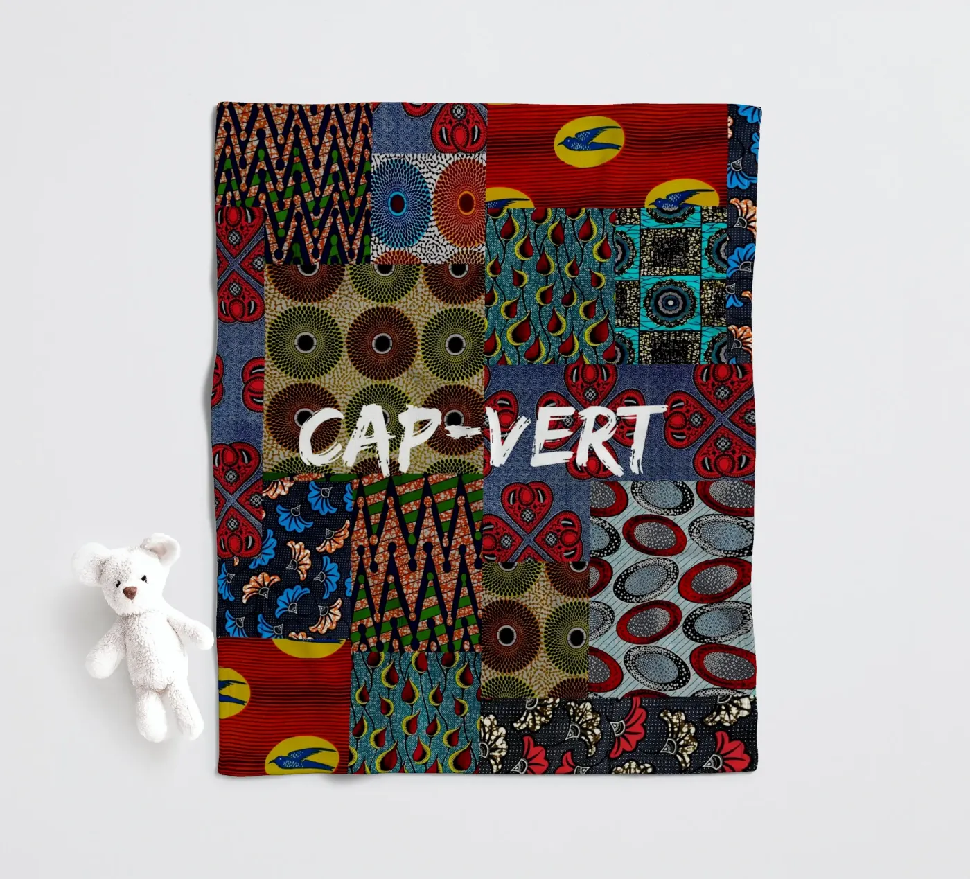 Cap-Vert fleecedeken van Mathudace Créas