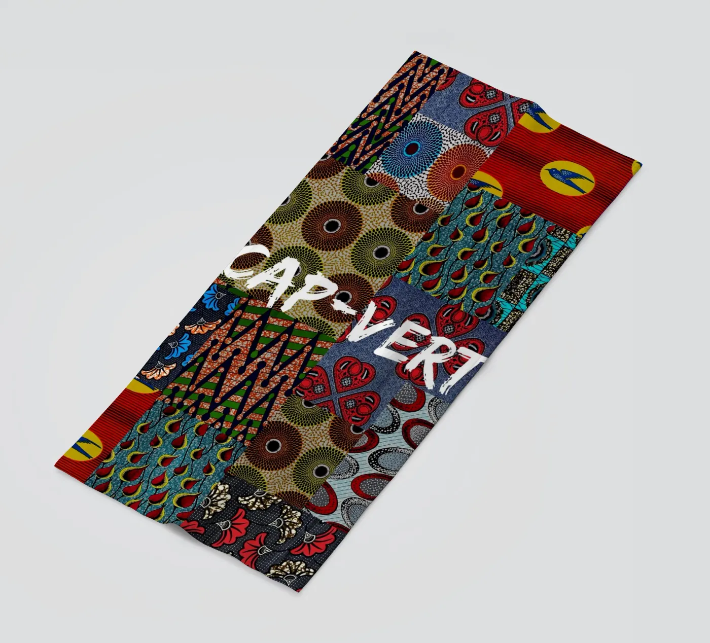 Cap-Vert beach towel by Mathudace Créas