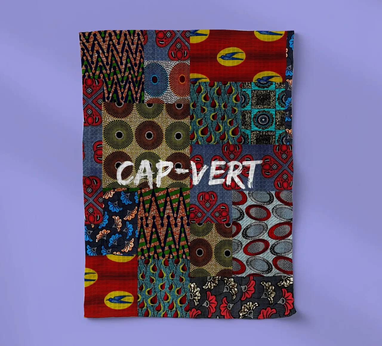 Cap-Vert tea towel by Mathudace Créas
