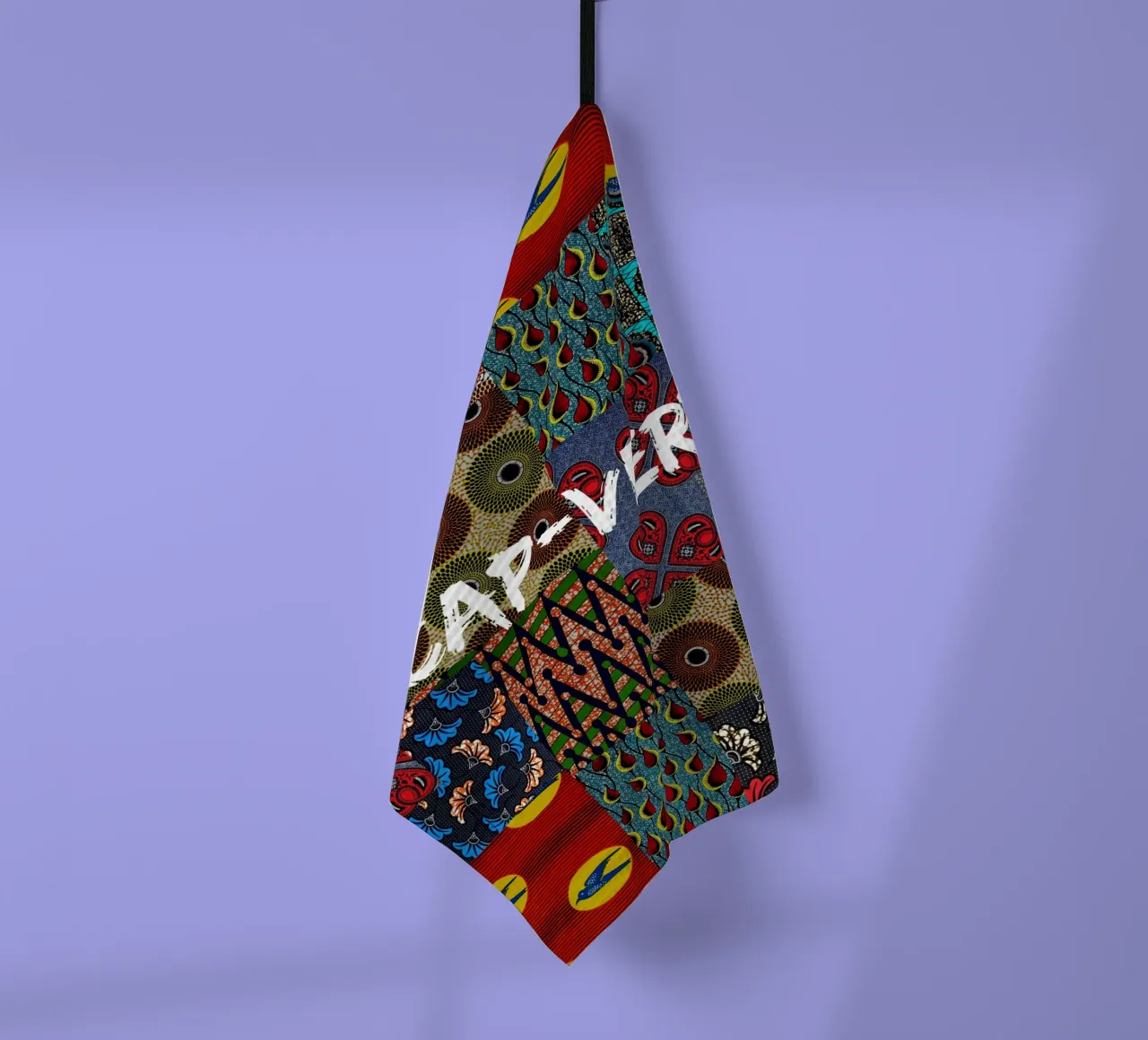 Cap-Vert tea towel by Mathudace Créas