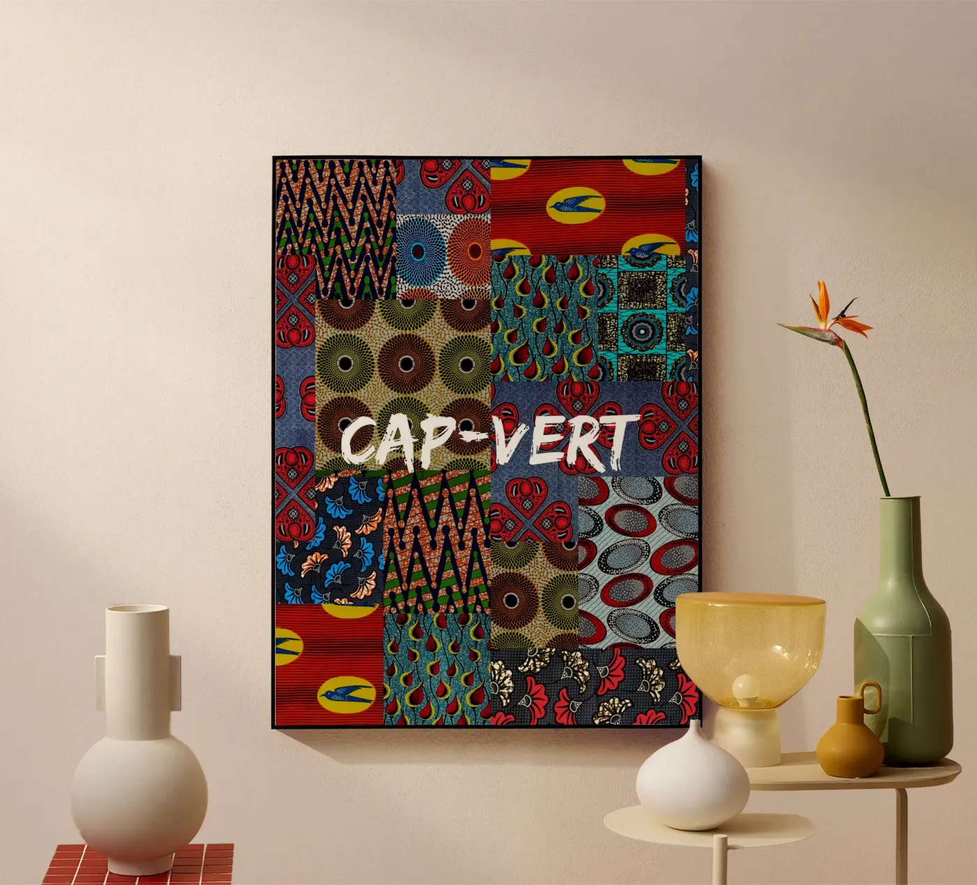 Cap-Vert acryl van Mathudace Créas