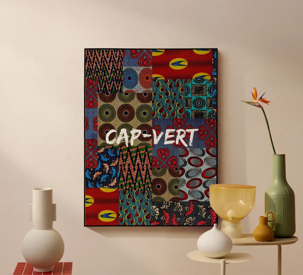 Cap-Vert acrylic glass by Mathudace Créas