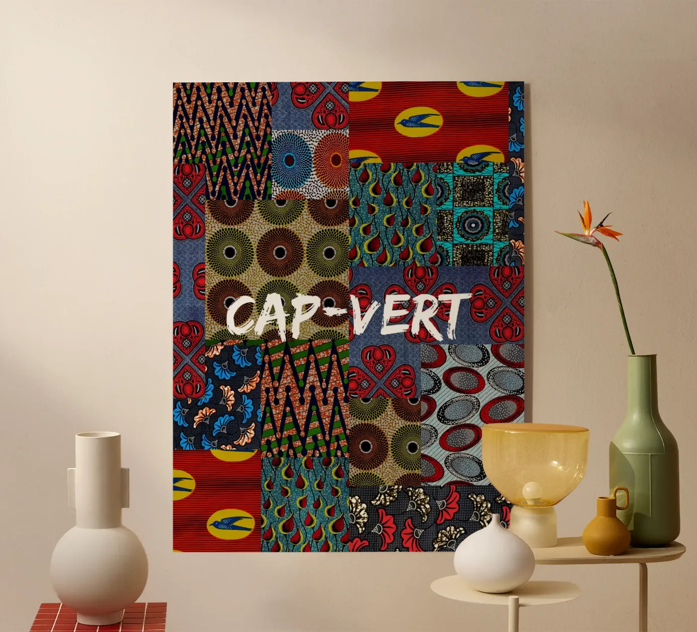 Cap-Vert acryl van Mathudace Créas