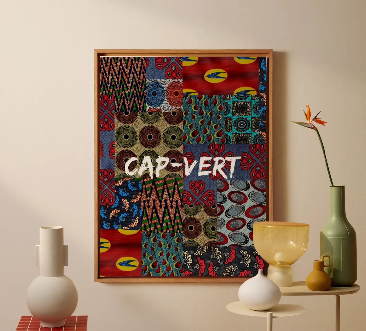 Cap-Vert canvas van Mathudace Créas