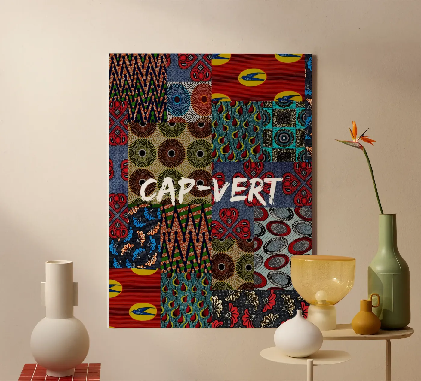 Cap-Vert canvas van Mathudace Créas
