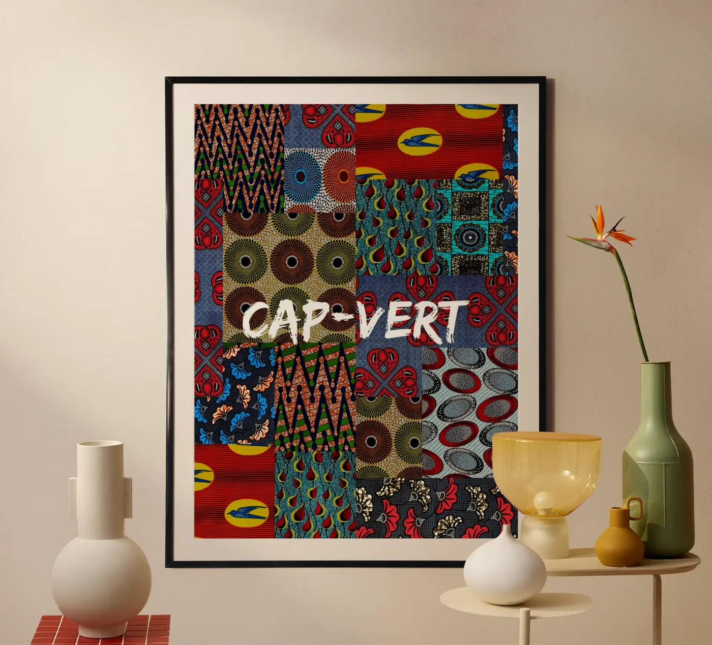 Cap-Vert poster de Mathudace Créas