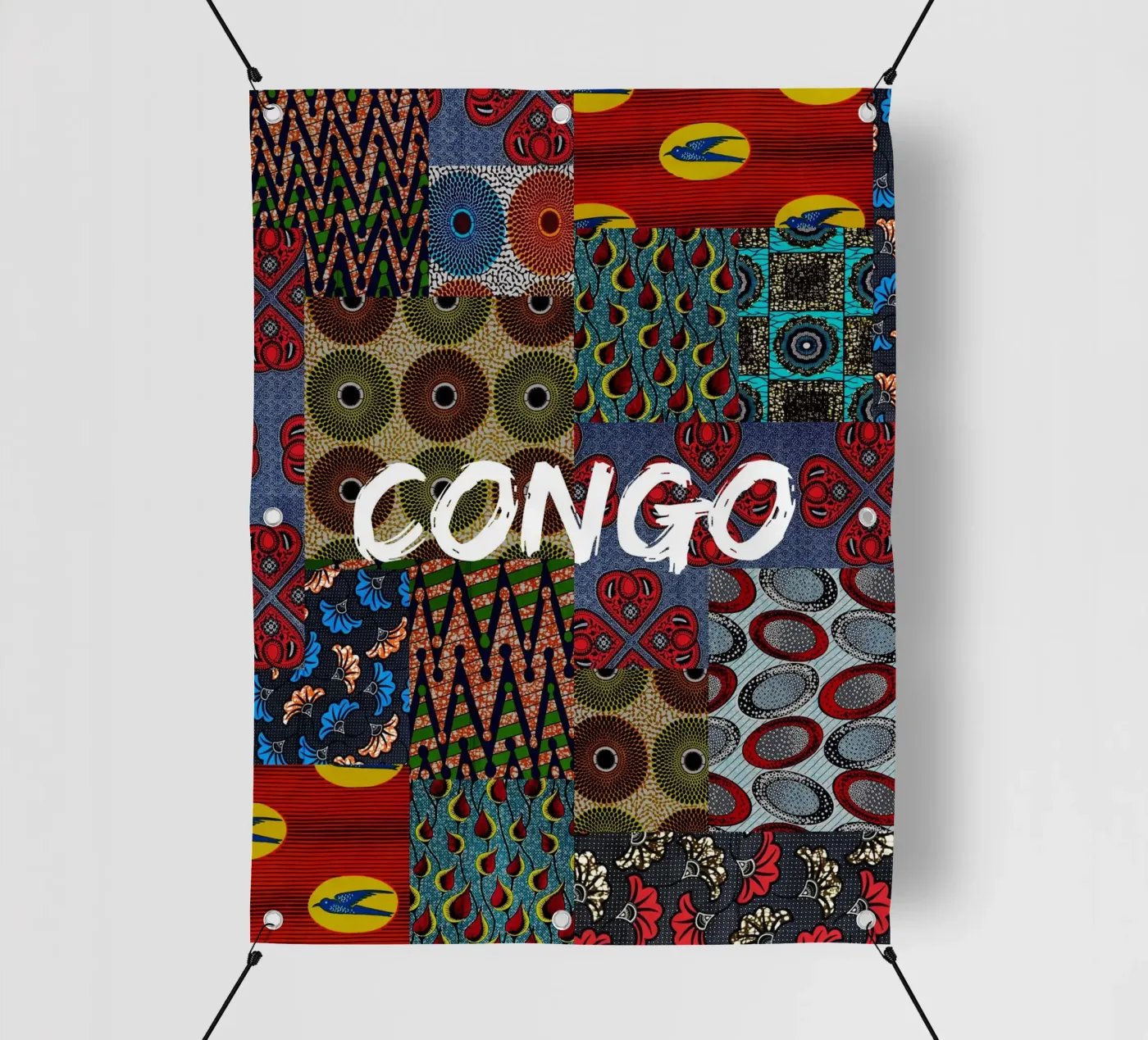 Congo bâche pvc de Mathudace Créas
