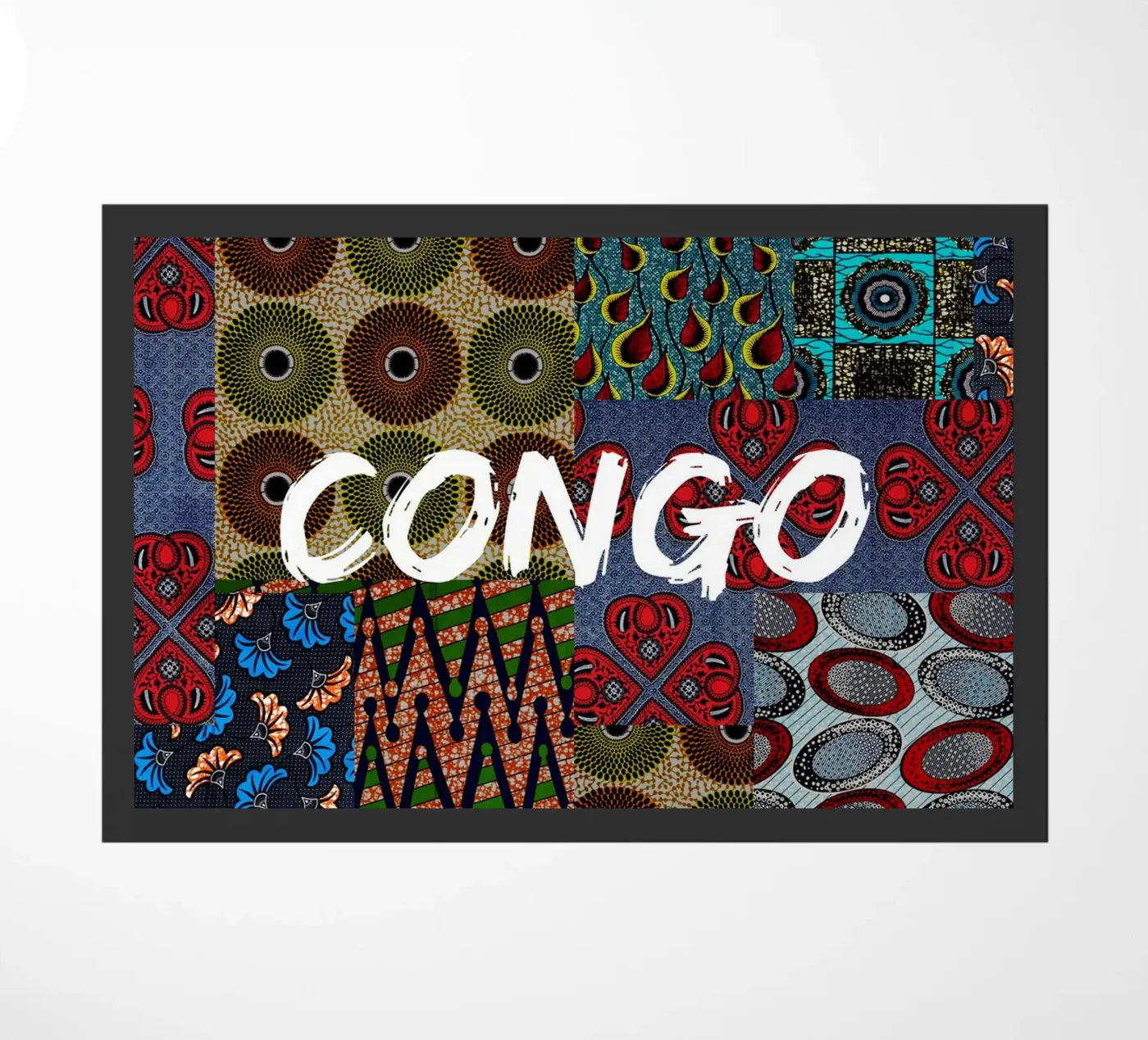 Congo Fußmatte von Mathudace Créas