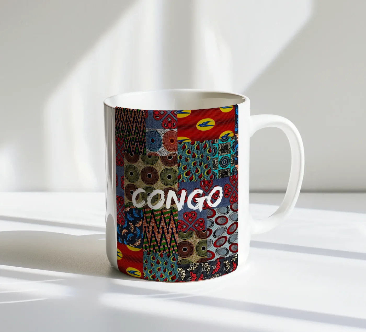 Congo Keramik Tasse von Mathudace Créas