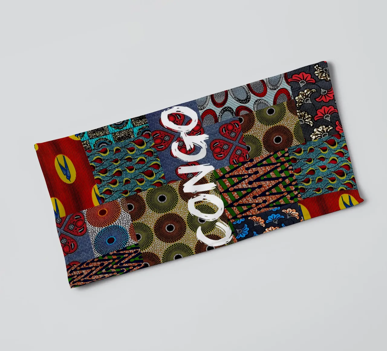 Congo towel by Mathudace Créas